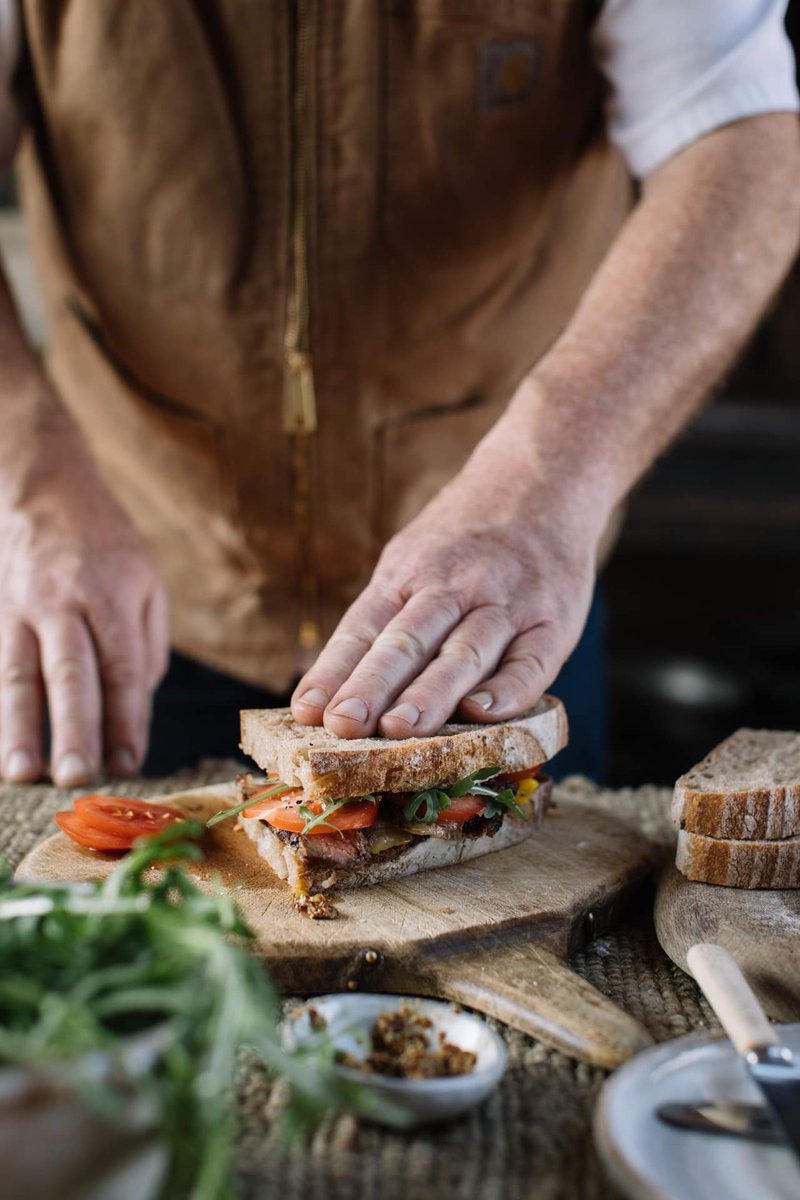 Bank Holiday Happiness is a steak sourdough sandwich roasted on the BBQ … Let’s get BBQ ready together this week it’s going to be a gorgeous #BankHolidayWeekend <a href="/altrinchammkt/">Altrincham Market</a>
