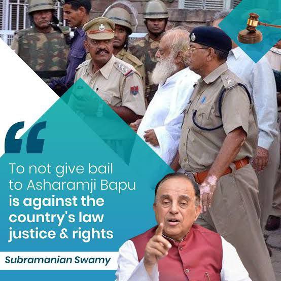 Reviews By Experts In the Case of Sant Shri Asharamji Bapu... 

...To not give Bail to Asharamji Bapu is against the country's Law justice and rights ~Subramanian Swamy 

Asli Kahani

#तथ्यों_की_जुबानी
