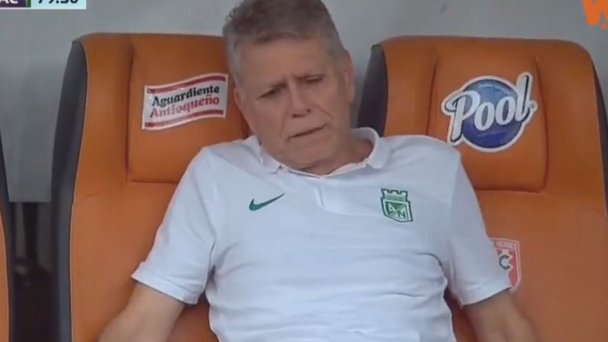 <a href="/nacionaloficial/">Atlético Nacional</a> Partido horrible. 
Roja idiota de Solís y Tembló. 
Banguero quitándonos las ganas de vivir  y hace gol al minuto 87. 
Así es el fútbol champagne señores 🫡