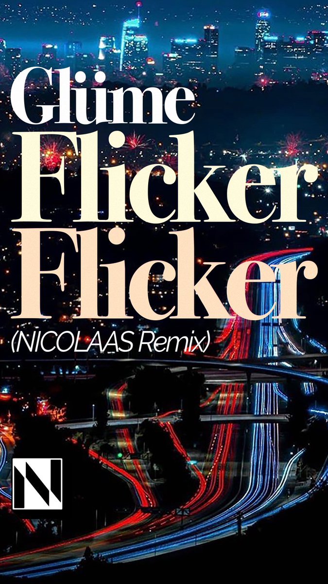 // Flicker Flicker, baby. New remix drops Friday for <a href="/babyglume/">Glüme</a> on <a href="/IDIB/">Italians Do It Better</a> 💫💫💫