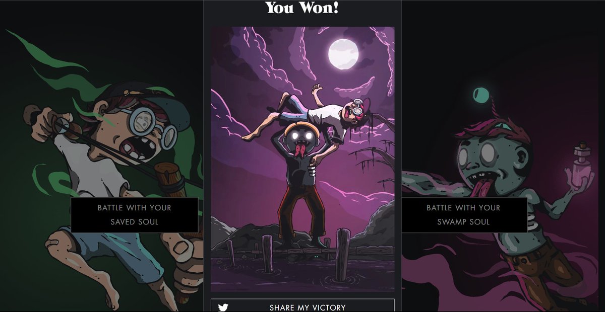 ASapphireWolf's tweet photo. I'm so #Soulish with #SavedSouls!!! So much so I did something...

I just won in the Battle of the Swamp! Come join us and pick a side before it's too late...

https://t.co/RrofkhfNDt

#SavedSouls #SwampSouls https://t.co/C1Ufo2T8zD