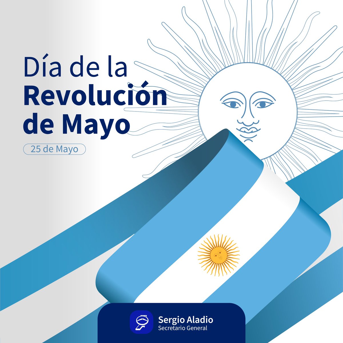 AladioSergio's tweet photo. 🇦🇷 ¡𝗩𝗜𝗩𝗔 𝗟𝗔 𝗣𝗔𝗧𝗥𝗜𝗔! 🇦🇷 

#25DeMayo https://t.co/rNOD1HCcTd