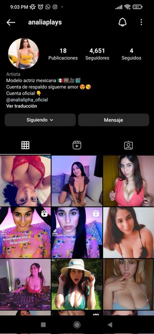 Hola amor si quieres seguir conociendo más de mí sígueme en mi cuenta de respaldo ?????https://t.co/bLT9pKoUMJ