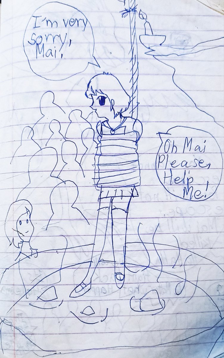 My early gradeschool stories only have two moods: Drama and WTF haha