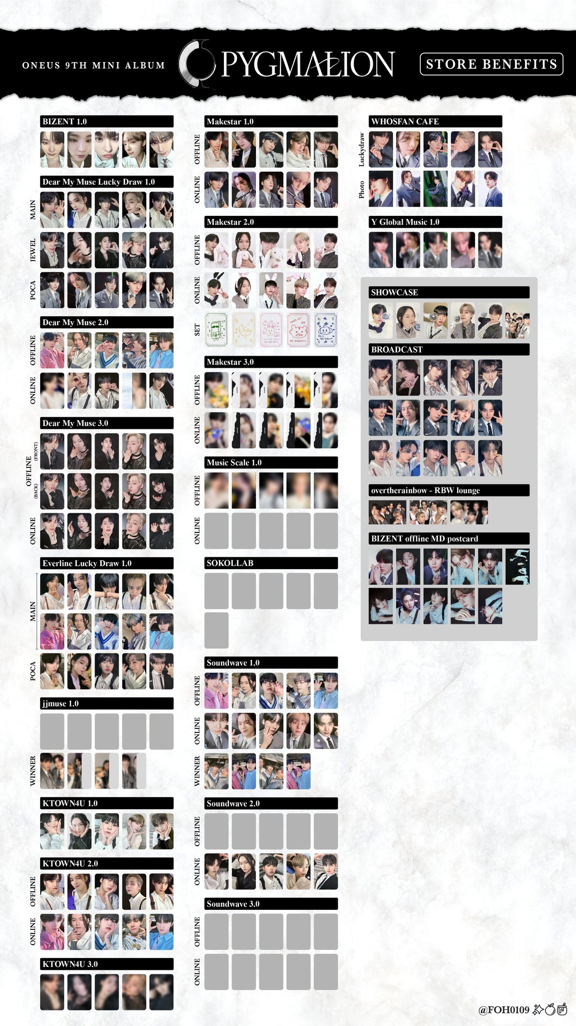 ONEUS PYGMALION soundwave 選者特典トレカ ONEUS PYGMALION soundwave 選者特典トレカ ONEUS｜韓国9枚目の