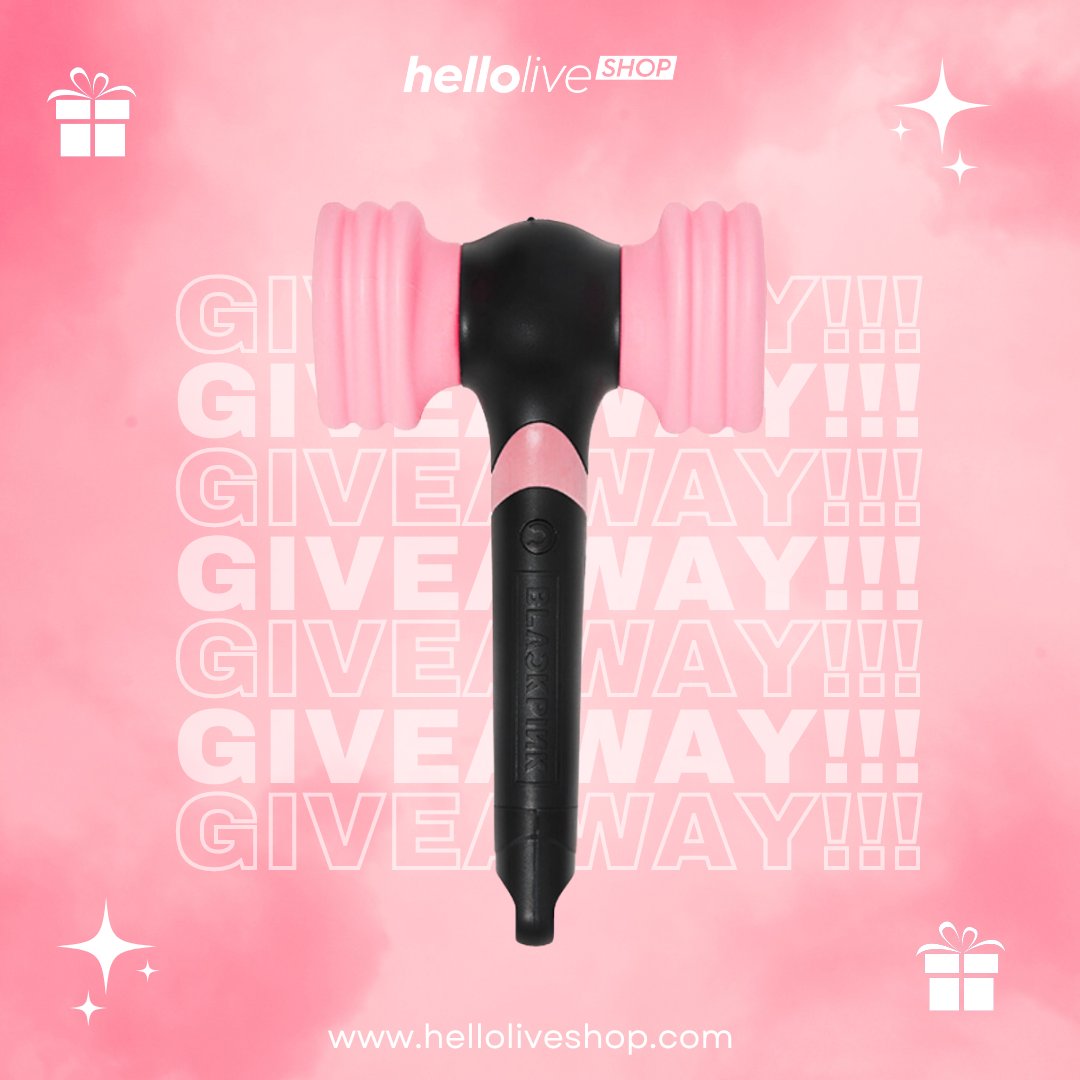 hellolive_shop's tweet photo. ✨hellolive SHOP GIVEAWAY TIME✨

BLACKPINK OFFICIAL LIGHT STICK GIVEAWAY

📌 Simple Rule

- Worldwide Giveaway
- 3 Winners
- Like this post and follow us @hellolive_shop
- Tag your friends and comment your Blackpink bias! (Mine is Rose💕)

⏰ Ends on June 1st. https://t.co/SGiaLxEilE