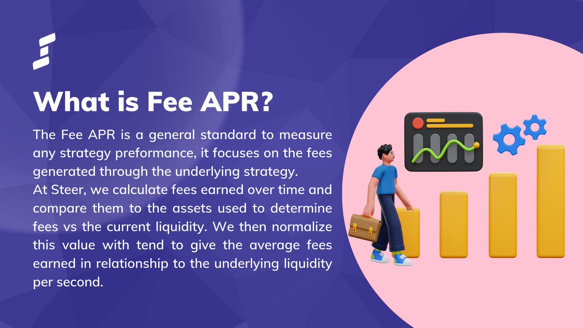 0xprime_'s tweet image. APY and Fee APR

APY and Fee APR are two critical metrics that every liquidity provider should pay close attention to when participating in De-Fi protocols. At Steer, we understand the significance of these metrics, which is why we provide them to our users.

#Steerprotocol #DeFi