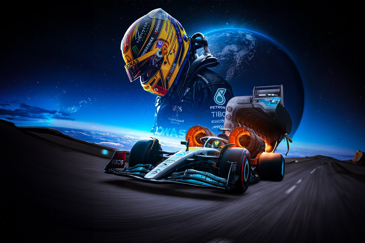 ShortyVisuals's tweet photo. I asked AI to scale my F1 posters into wallpaper size https://t.co/2AqhFzKyLr