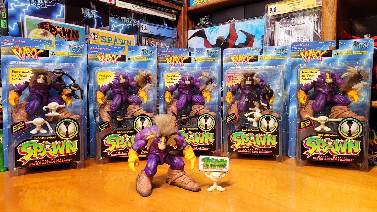 2023 marks the 30th anniversary of The #Maxx! From comics to an animated series on #MTV to action figures and more, this hero joins the #SpawnHunter Collection for this special spotlight! Do you like The Maxx? #McfarlaneToys #imagecomics #comics #samkeith #isZ #ACTIONFIGURES