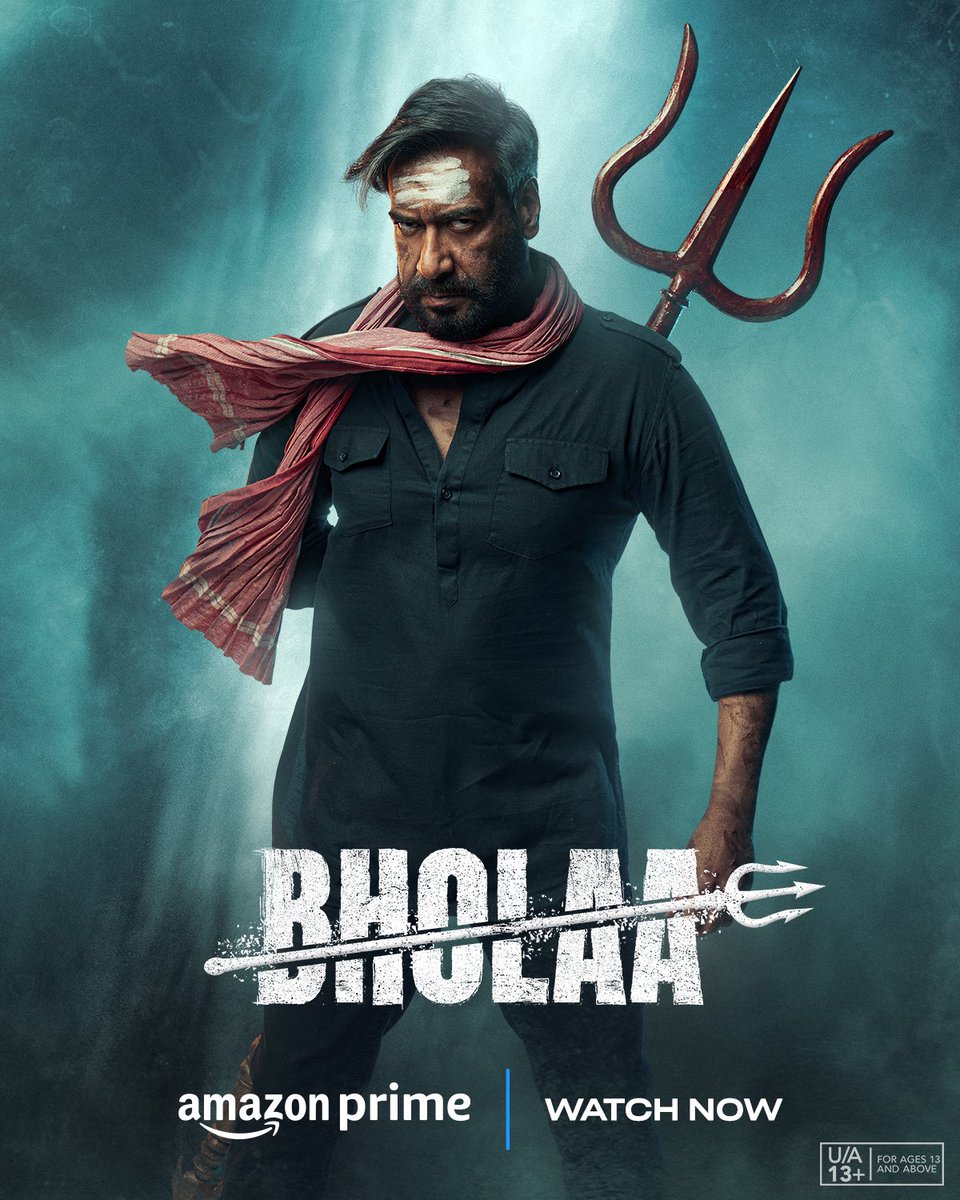 Follow Bholaa's relentless journey, filled with high-octane action that will keep you gripped from the start to the end! 🌪️

#BholaaOnPrime, watch now only on @PrimeVideoIN