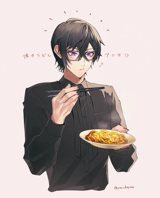 焼きうどんアリか #四季彩画
