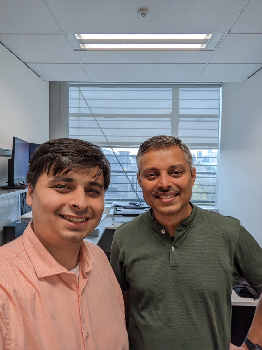 It was very pleasant to meet my teacher Dr. Rahul Gopinath at the University of Sydney