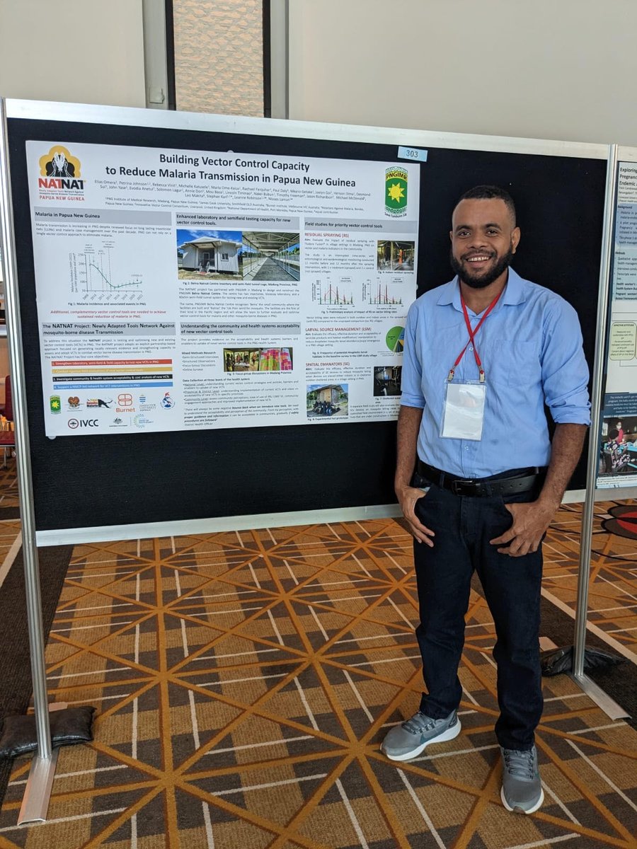 Elias Omera presented his poster that provided an overview of NATNAT today at the RAM Global Malaria Congress. His presentation was a success with many great questions being asked.
#GMC2023 #finishthefight #endmalaria 🦟