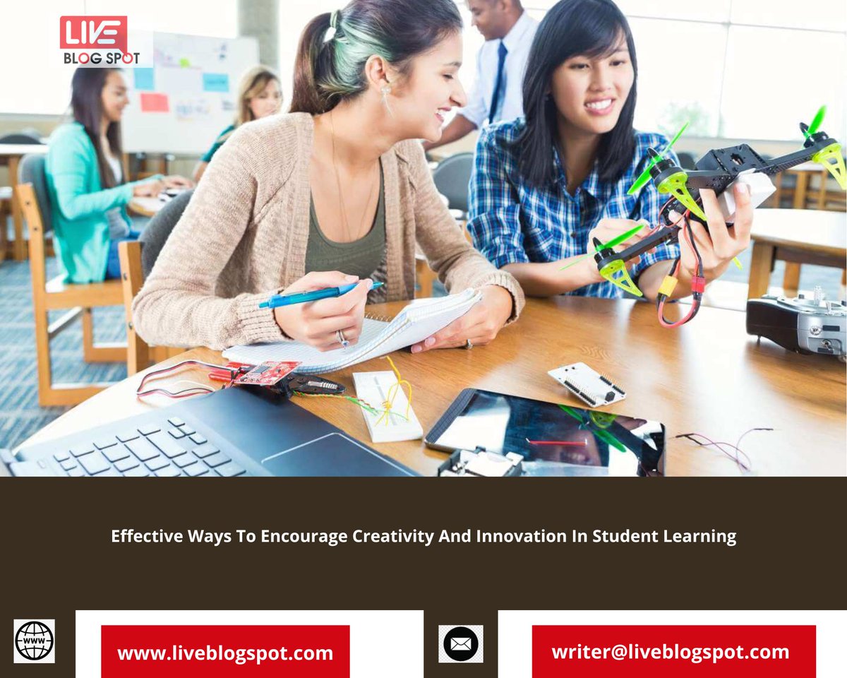 liveblogspot's tweet photo. 👉 Effective Ways To #Encourage #Creativity And #Innovation In #Student #Learning
Read More:--> https://t.co/sjp94r7SAq
#education #encourage #student #studentlearing #leraning #learningenvironment #teamwork #writeforus #liveblogspot #guestpostservices #paidguestpost https://t.co/X9C6WubURB