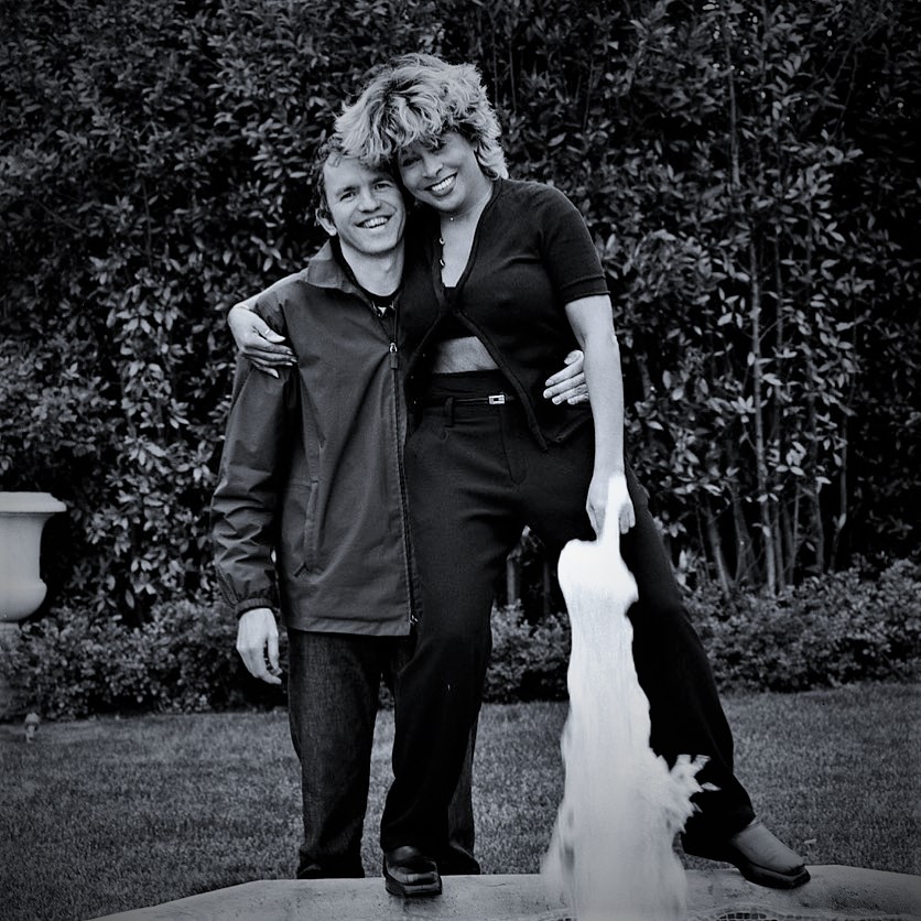 Anton Corbijn + Queen Tina Turner. 
Nice, France. 1999. 
'The phenomena that is TINA TURNER has left this Earth. She was a ball of positive energy and a serene Buddhist at the same time. RIP TINA. My thoughts are  with Erwin and rest of the family': AC instagram
#TinaTurnerRIP