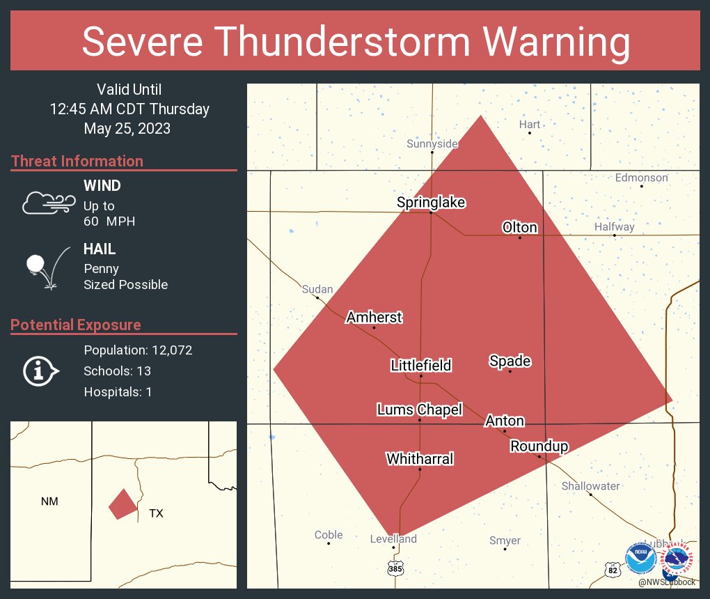 Jacob Riley KLBK (jrileywx) / Twitter