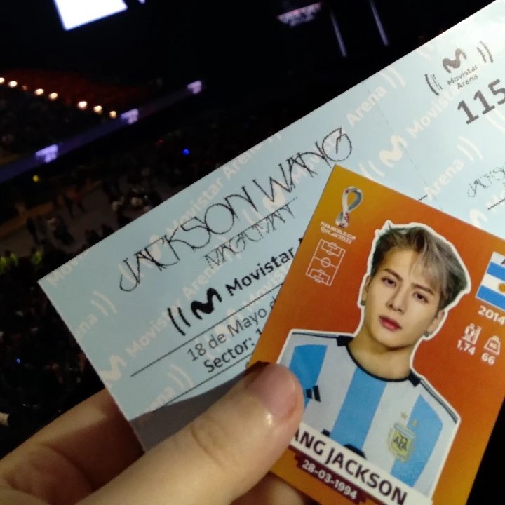 yuriiwangxiao85's tweet photo. @JacksonWang852 Thank u for that magic and unforgettable night. I hope you have fun and enjoyed my country🇦🇷🫂
I promise that when we meet again I will have found my magic ❤️‍🩹🫂 Te amoooo ❤️‍🩹

JACKSON WANG IN ARGENTINA 
#JacksonComebackHome🇦🇷 #JacksonIsArgentinianNow🇦🇷 
#JacksonWang https://t.co/oKYcroOauZ