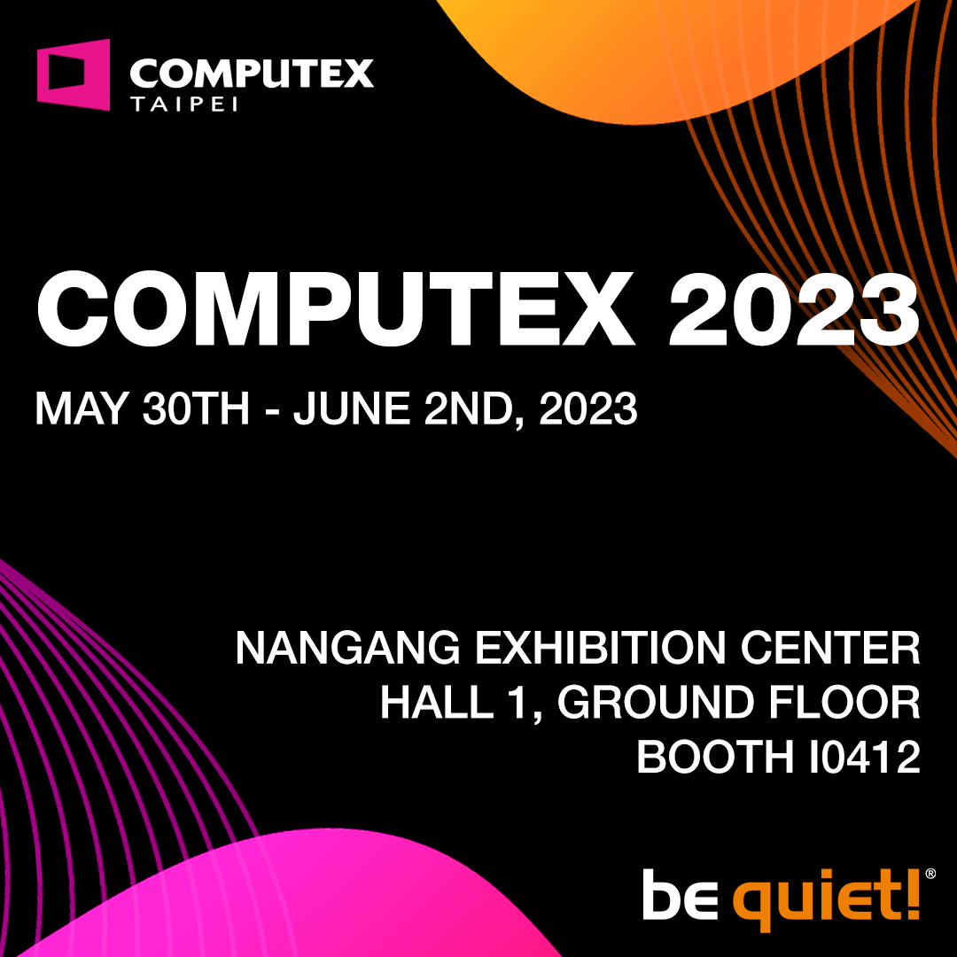 📢 News Alert!  
We're excited to announce that we'll be joining the incredible lineup at <a href="/computextaipei/">COMPUTEX</a>, the world's leading event for the technology industry!  

Get ready for an incredible showcase of new products. 
  
📅 May 30- Jun 2, 2023  
📍 Nangang Exhibition Center