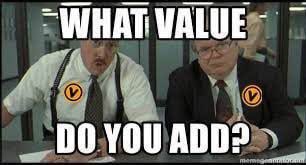 What $VALUE do you bring to the table? 

🔥 50% burnt before launch
🔒LP Locked Here
🤑 3% buy tax, 8% sale tax
📥Auto Reflections for HODLers and Burn address
‼️Low market cap, Huge Potential

💼Become more than just a bag holder, but a $VALUE creator! 

#BSC #MemeCoin #BSCGem