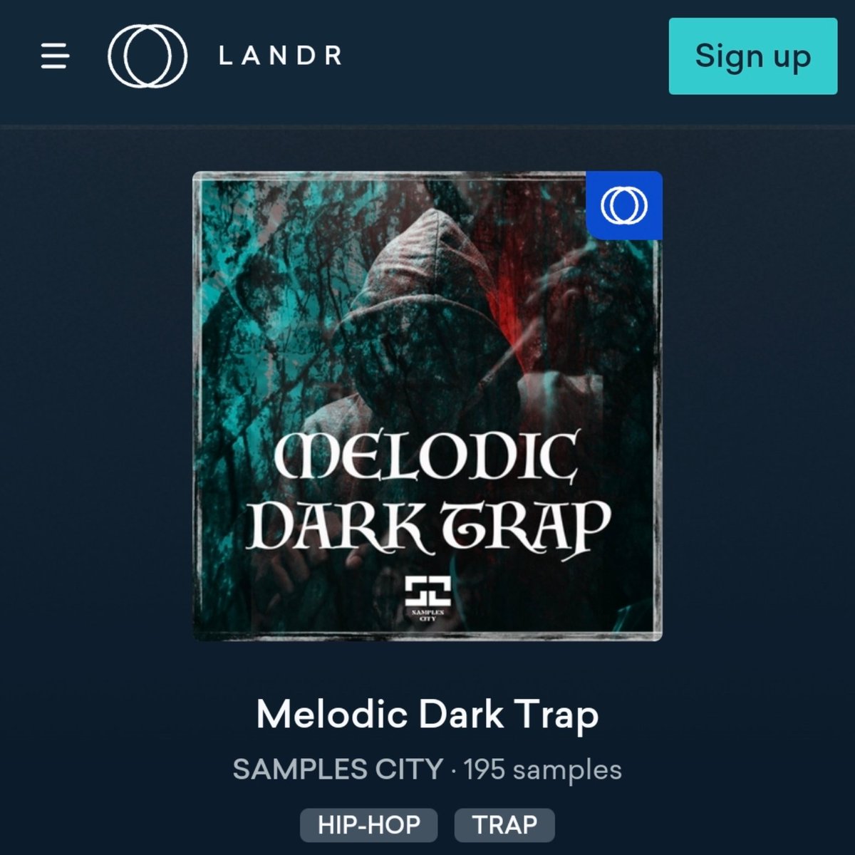 SamplesCity's tweet photo. Melodic Dark Trap .out now on @landrmusic 
https://t.co/yhDFuCsbLd
#trapbeats #trapsamples #trapbeat #trapsound #traprap #hiphopbeats #firebeats #trapbeats #samplesale #constructionkits #trapproducer #landrmusic https://t.co/R0cvaikTGz