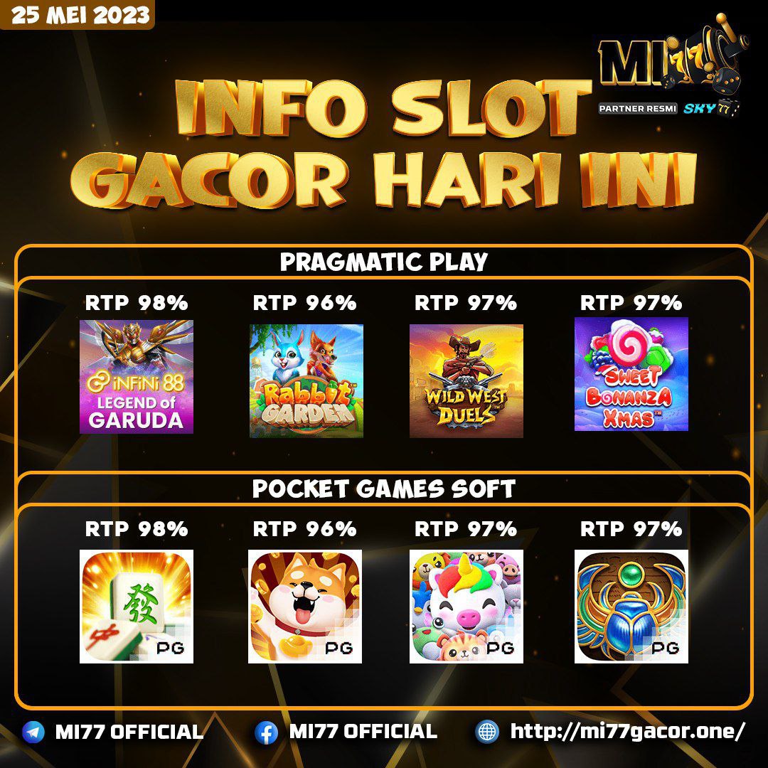 Mi77Ofc's tweet photo. INFO BOCORAN SLOT HARI INI LANGSUNG GASS BOSKU

#mi77 #infoslot #slotterbaru #sensasional #gameonline #poker #sensasional #jackpot #livecasino #slotgacor 
DAFTARKAN SEKARANG : 
https://t.co/afflYtDGdJ https://t.co/1Kg5m3rIL5