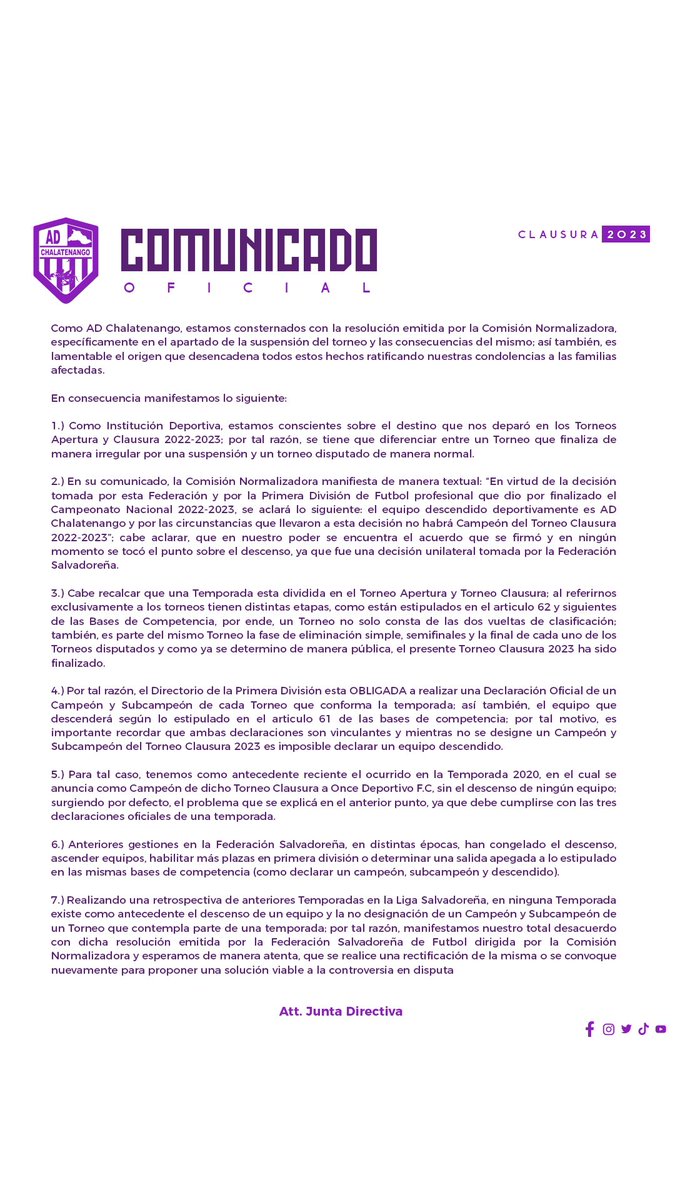 🚨 #ComunicadoOficial | 📄 

#DurosdelNorte #SomosDuros