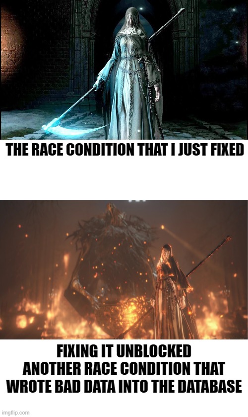 PR0GRAMMERHUM0R's tweet image. When you fixed a bug but it only unblocked another bug reddit.com/r/programmerhu…