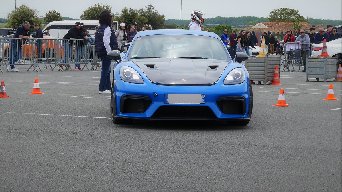 #Porsche 718 Cayman GT4RS 💙🇩🇪