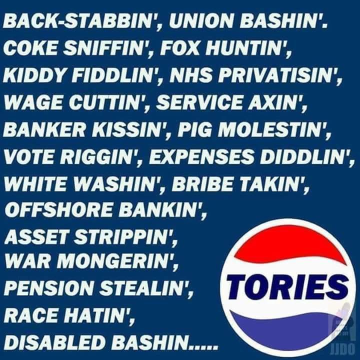 Good morning.
#ToriesOut322