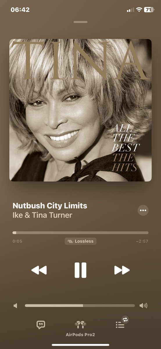 #TinaTurner RIP ... nut bush city limits always guaranteed to kick start the day with energy ...