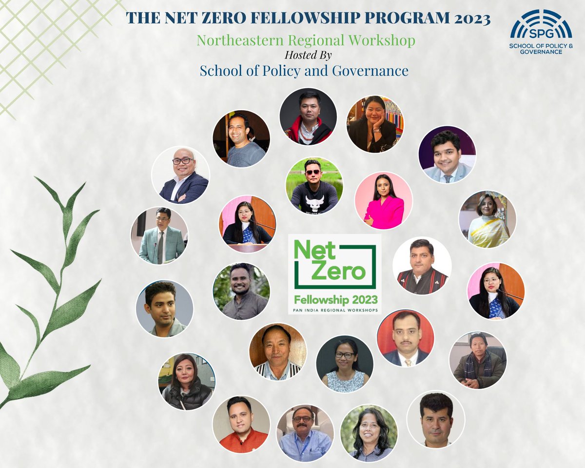 Team SPG is at  Guwahati hosting The Net Zero Fellowship 2023 - Northeastern Regional Workshop.

Keep watching this space for more updates.
#NetZeroFellowship2023
#climateaction 
#publicpolicy 
#spgindia