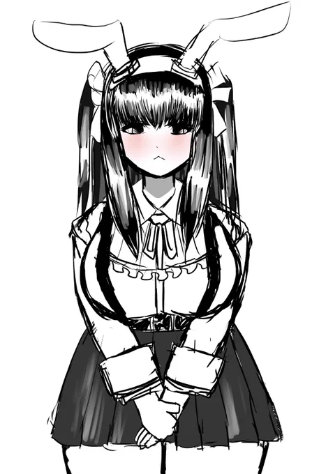 私服は地雷系のツキミちゃん