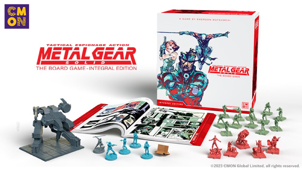 I love board games. I love Metal Gear… So this is match made in haven…Outer Haven. #MetalGearBoardGame #INeedThis #MetalGearSolid