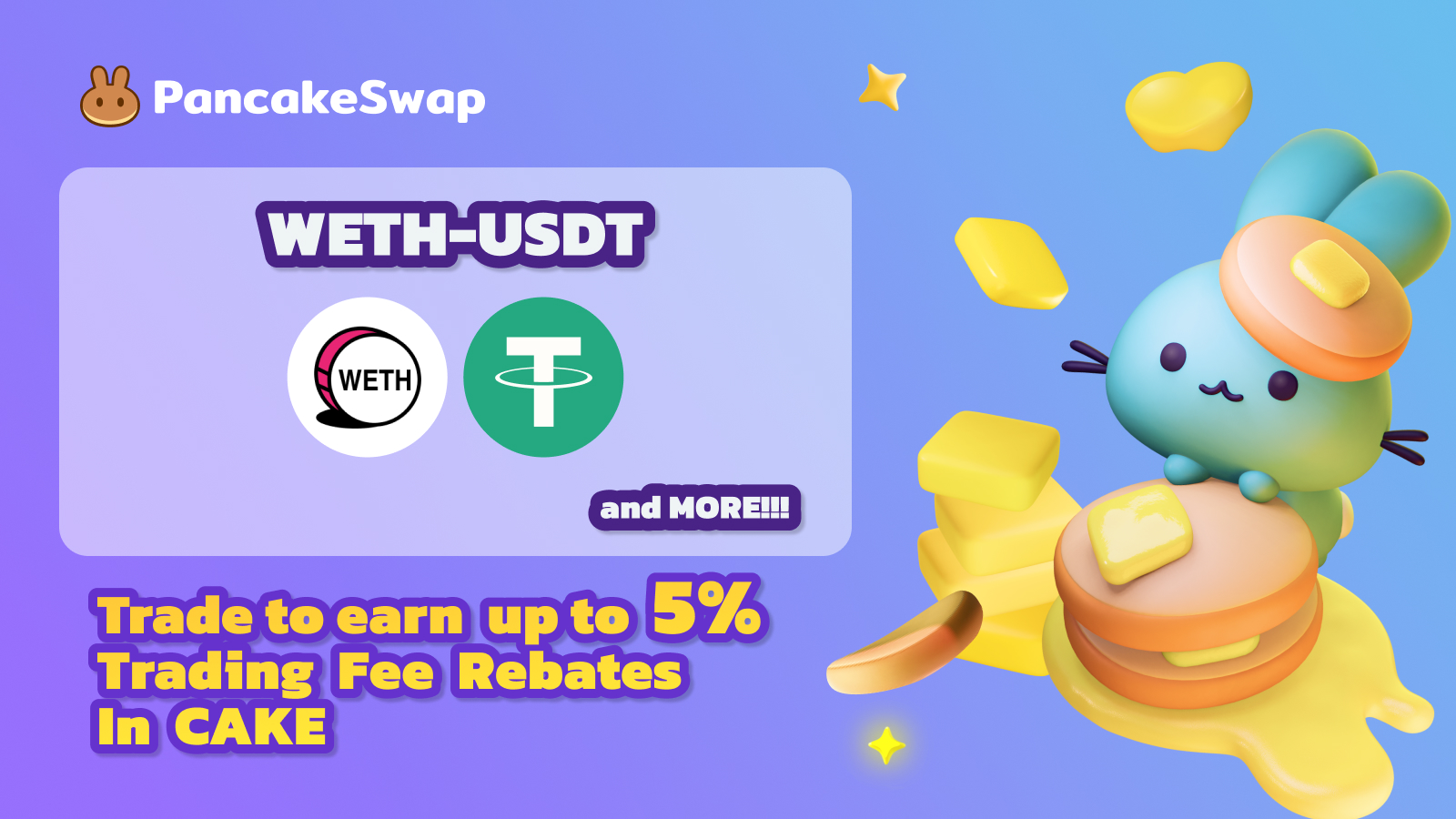 PancakeSwap🥞Ev3ryone's Favourite D3X on Twitter "🎁Have you joined our