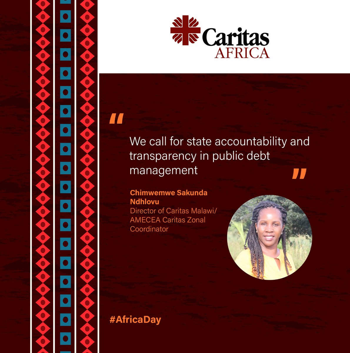CadecomMalawi's tweet photo. Caritas Malawi joins it's partners and the entire African continent in celebrating 2023 African Day. The theme for this year's celebration is “accelerating development and diffusion of emerging technologies for a green, inclusive and resilient Africa” https://t.co/Uc4Yi7Ma9F