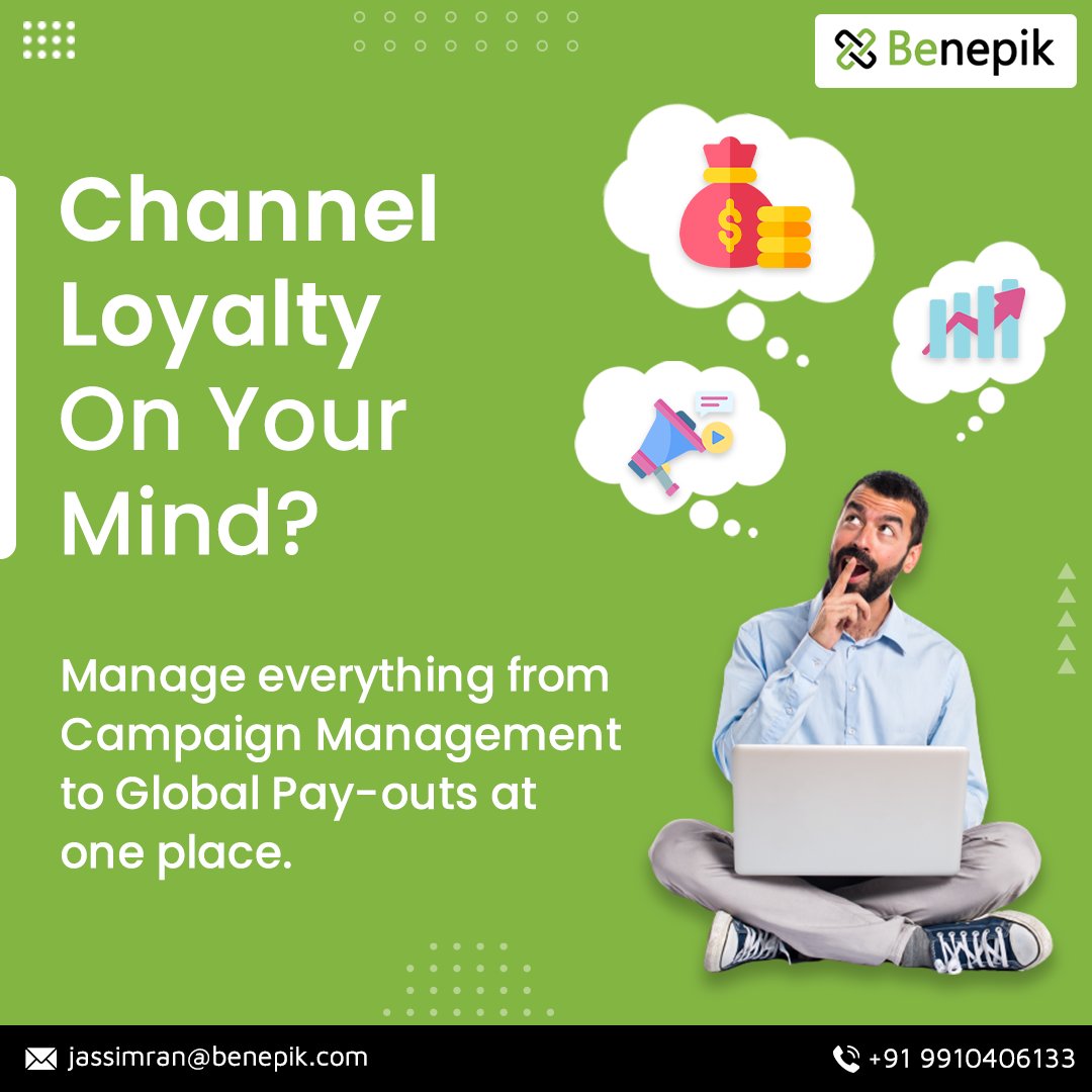 Supercharge Your Channel Partner Network with Benepik: Amplify Collaboration, Drive Growth, and Maximize Loyalty. 
benepik.co.in/benepik/
#channelpartners #channelmarketing #loyaltyprogram #loyalty #rewardsandrecognition #incentives #payouts