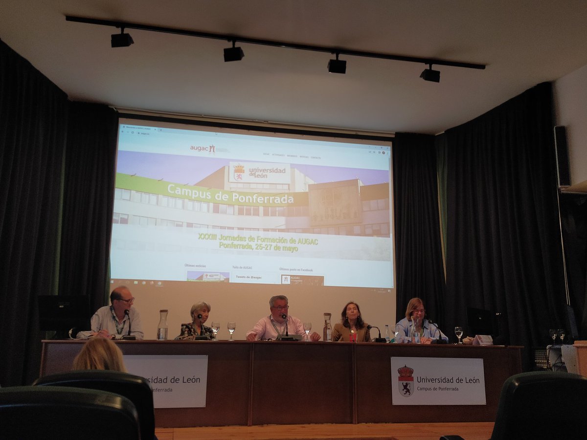 En #AugacPonferrada2023 con ganas de aprender de mis compañeros de comunicación en diferentes universidades españolas. Gracias <a href="/unileon/">Universidad de León</a> <a href="/Unileon_ponfe/">unileon_ponferrada</a> <a href="/augac/">augac</a> <a href="/josefmerino/">José F. Merino</a> por la organización