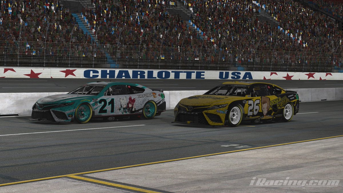 MiraiUnitedVRT's tweet photo. Results of the Coke 600 on iRacing yesterday night:
#21 @lithiumfox: P2
#26 @ReskaKyoso: P18
Congratulations to both drivers!
#GoMirai https://t.co/eFpr4xMwRh