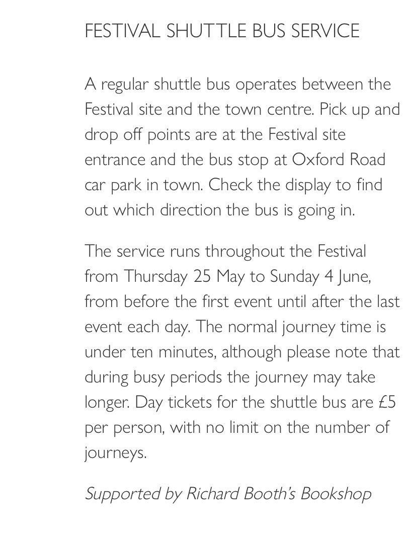 ⁦⁦⁦⁦⁦⁦⁦<a href="/hayfestival/">Hay Festival</a>⁩ I assume this I information from your site is correct? I have booked on the understanding that this service is available as a member of my party has a disability &amp; is reliant on this service.