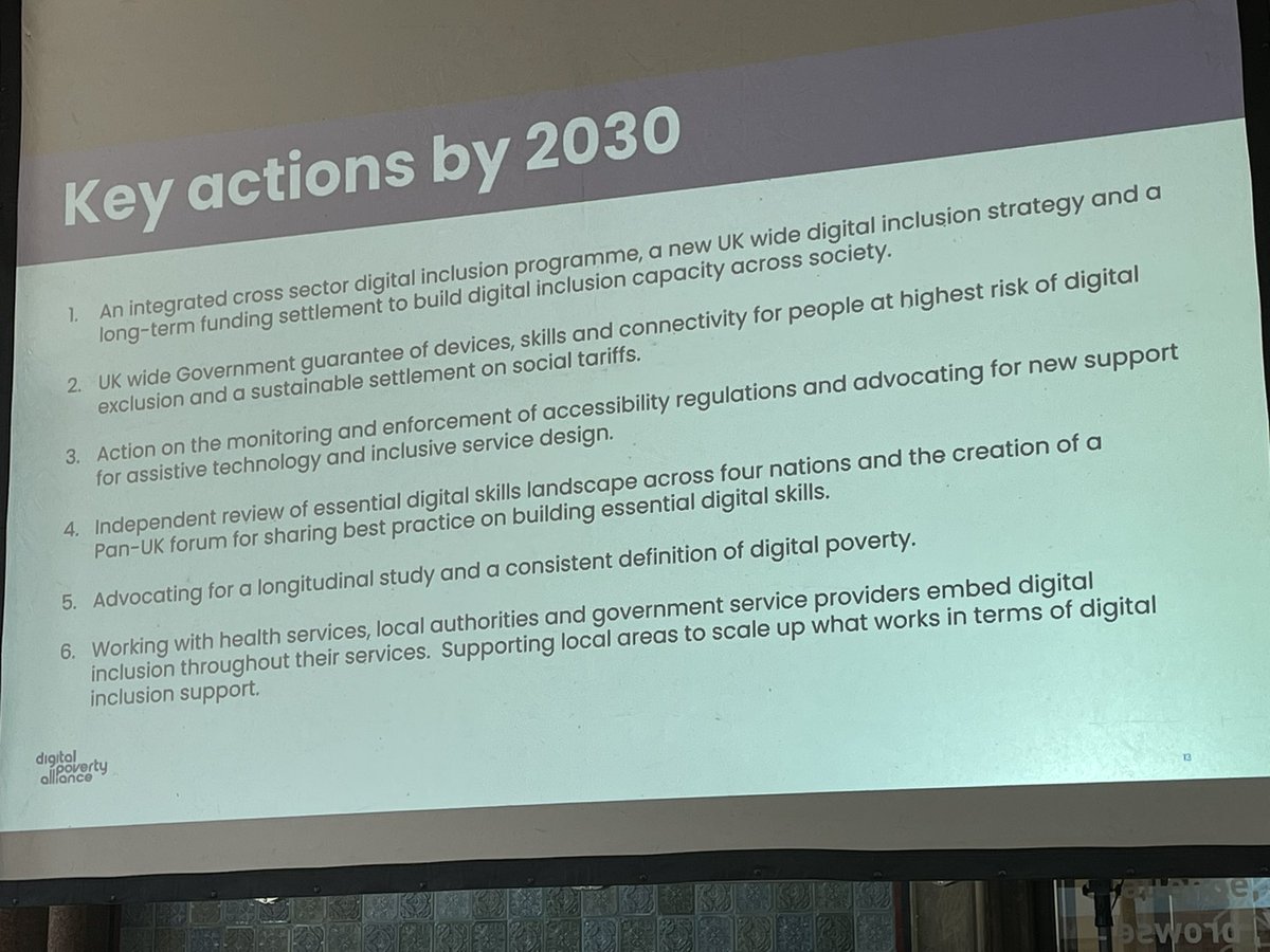 Launch of the @DigiPovAlliance #NationalDeliveryPlan #NDP2023, here’s the plan towards ending #digitalpoverty by 2030.