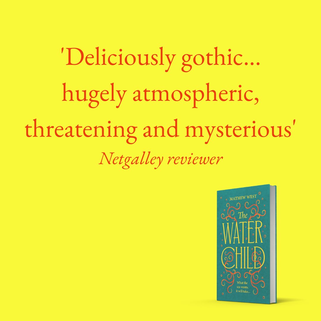 Missing the person you love is hard. But what if them returning was far, far worse...? Equal parts enthralling, unsettling and transporting, The Water Child has been in my veins since I first read it. A huge happy publication day to <a href="/mathewoneT/">Mathew West (account inactive)</a>