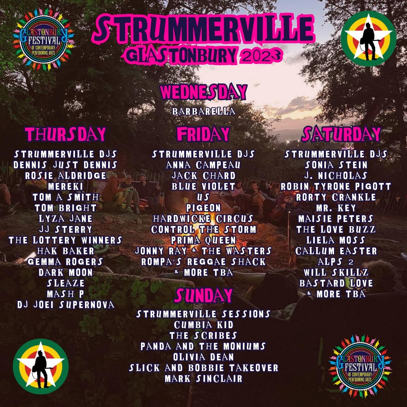 Glastonbury 2021 cheap line up