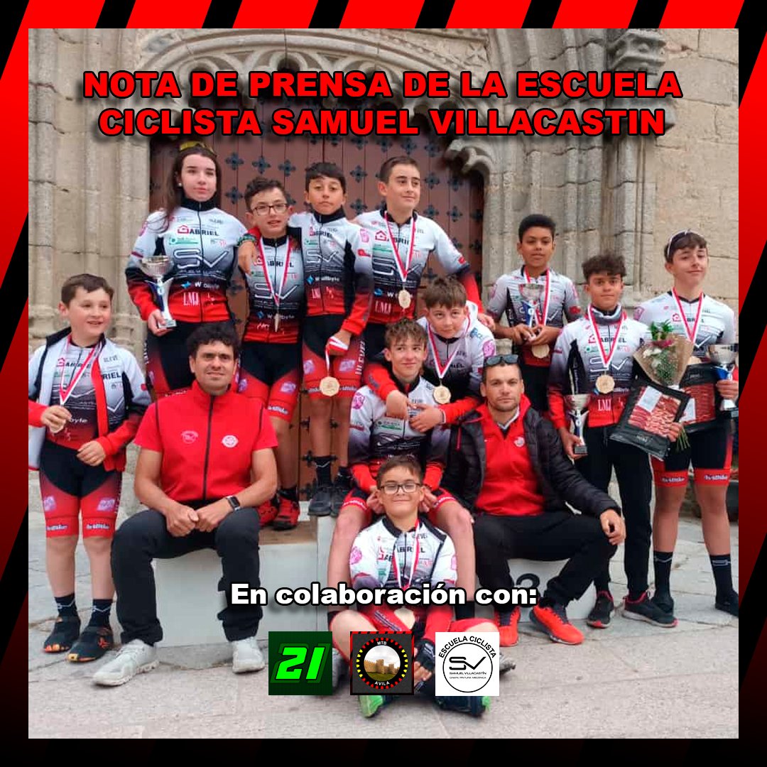avila_mtb's tweet photo. ¿Queréis leer las notas de prensa de las escuelas y equipos ciclistas de Castilla y León? Pues ya están disponibles en nuestra pagina web

📝 https://t.co/KLYufAzPwv

#MTBÁvila #Ciclismo #CiclismoCyL #Ruta #CopaRutaEscuelasZonaA https://t.co/XBazFDuvUX