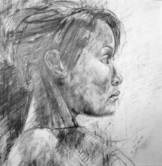 trevorjonesart's tweet photo. Gm to looking back through old artwork. Drop something below that you created years ago.

'Mei' (2005) &amp; 'Michael' (2006) https://t.co/5YkxEqKJKw