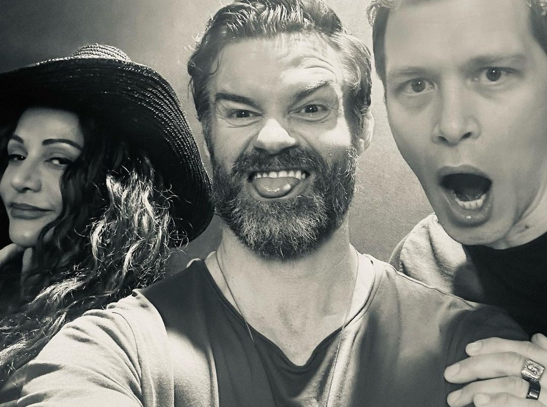 barbiehybridken's tweet photo. Daniel Gillies shared the wonderful pictures he took with Joseph Morgan and Persia White from the #TVDNashville panel for us. they look so beautiful and it's so nice to see them having fun together. Always and Forever⚜️ https://t.co/QjwAhSeaRt