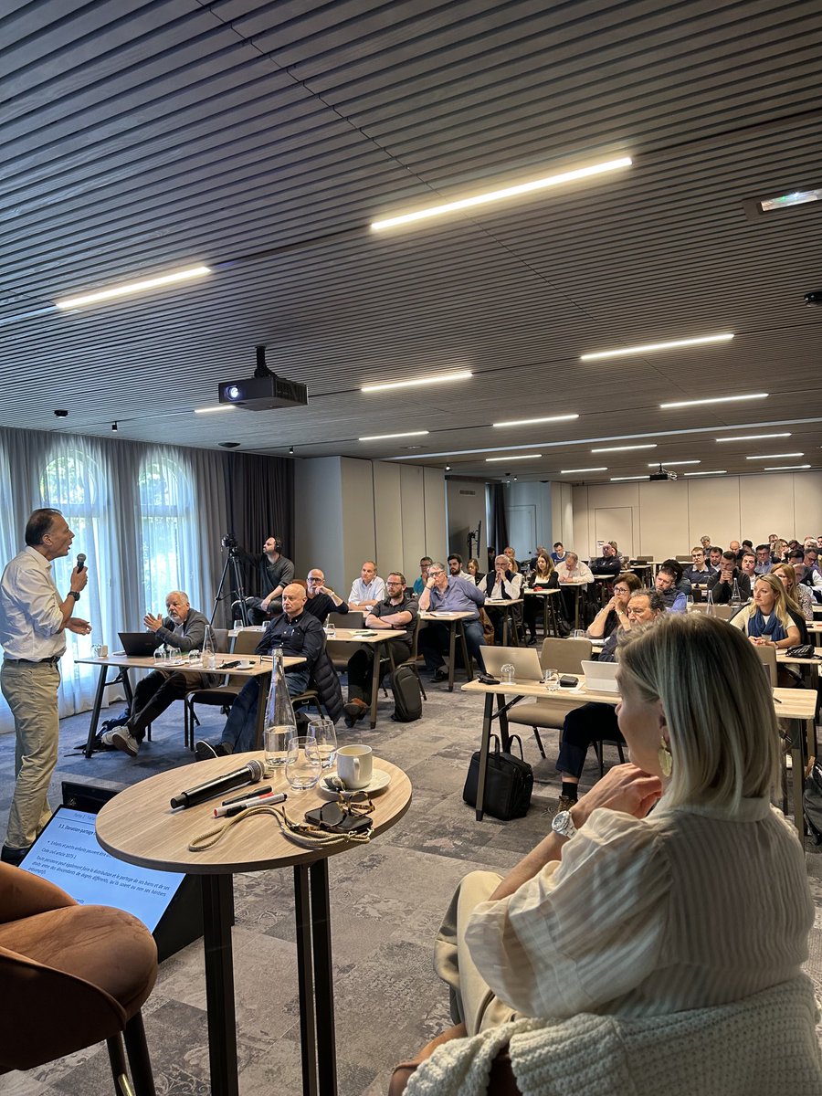 Un auditoire concentré et attentif pour notre séminaire ⁦<a href="/Exp_patrimoine/">Expertpatrimoine</a>⁩ avec PJSA et ⁦<a href="/COrlhac/">Catherine Orlhac</a>⁩ aux manettes