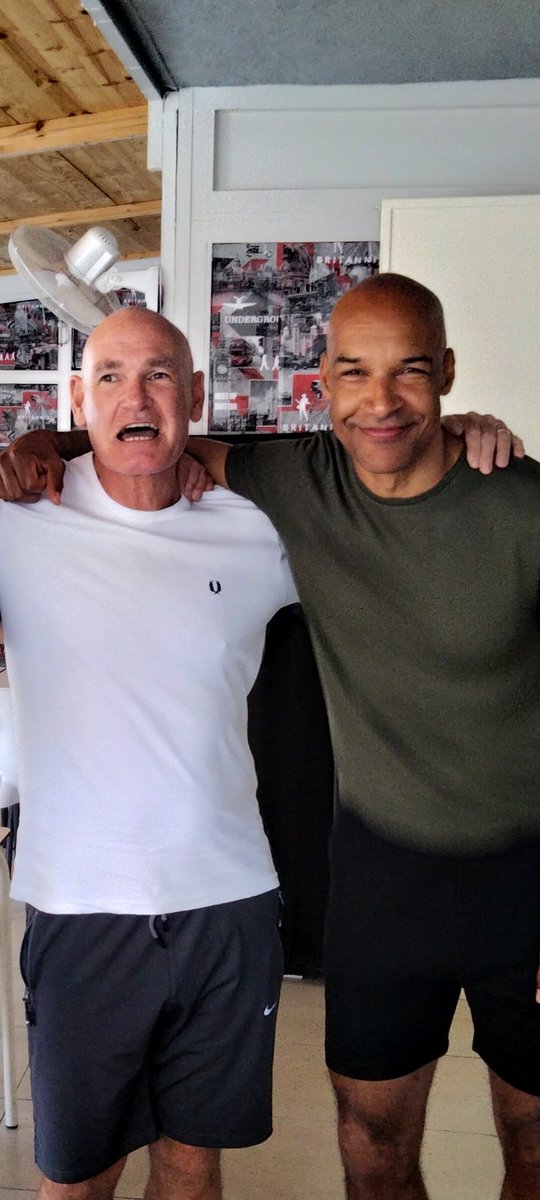 When you bump into Andy Preece in benidorm...👍