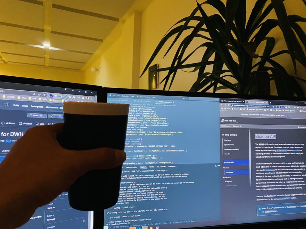 ab_etemadi's tweet image. Just discovered the power of #BeaconAPI! 🚀 It&apos;s a game-changer for sending asynchronous and non-blocking requests to a web server. 🌐 No more waiting for server responses, it seamlessly handles data transmission in the background. ⏩ Fast, efficient, and hassle-free! 💯 #WebDev