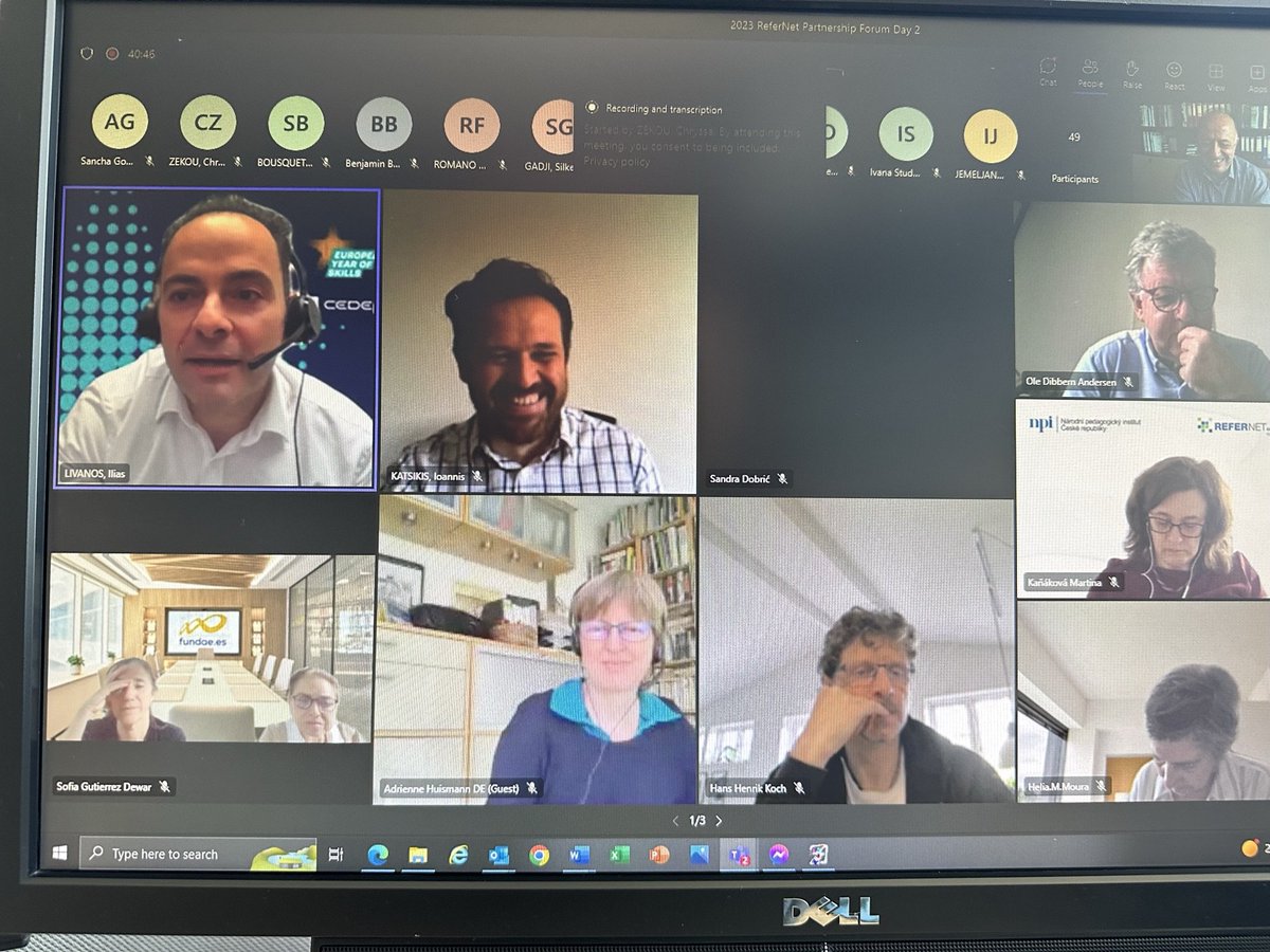 ilias_livanos's tweet image. &quot;Skills in transition to 2035&quot; were just presented @Cedefop #ReferNet partnership forum. Great meeting where #AI was at centre stage 😉
#EuropeanYearOFSkills