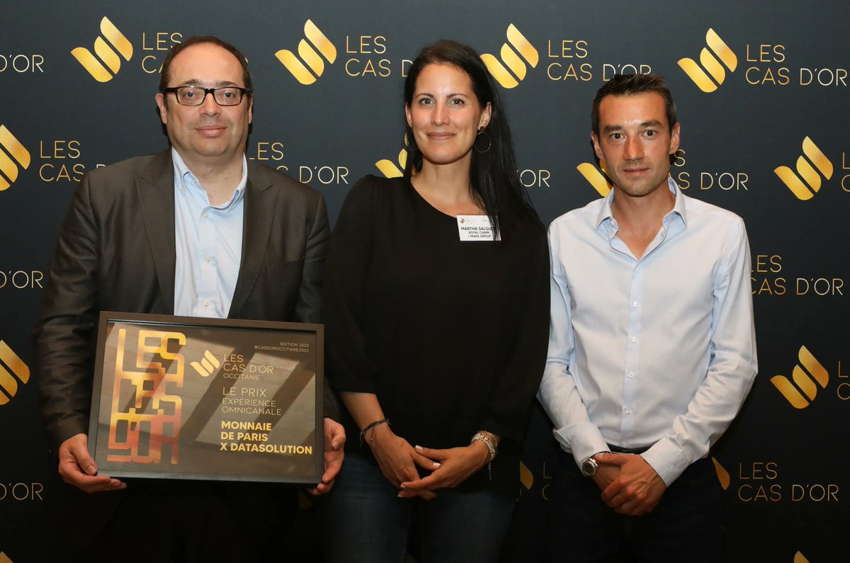 #DATASOLUTION a remporté le Cas d’OR dans la catégorie “Expérience #Omnicanale” avec notre client <a href="/MonnaieDeParis/">Monnaie de Paris</a>. 🏅

👉 Découvrez le projet : datasolution.fr/monnaie-de-par…

#casdoroccitanie2023 <a href="/AdobeCommerce/">Adobe Commerce</a> <a href="/AdobePartner/">sbssbddb</a> #casdor #trophee #ecommerce